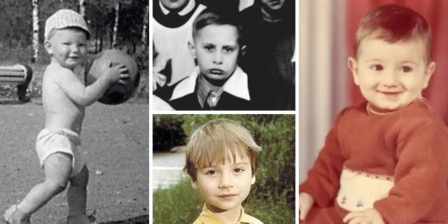 детские фото российских звезд